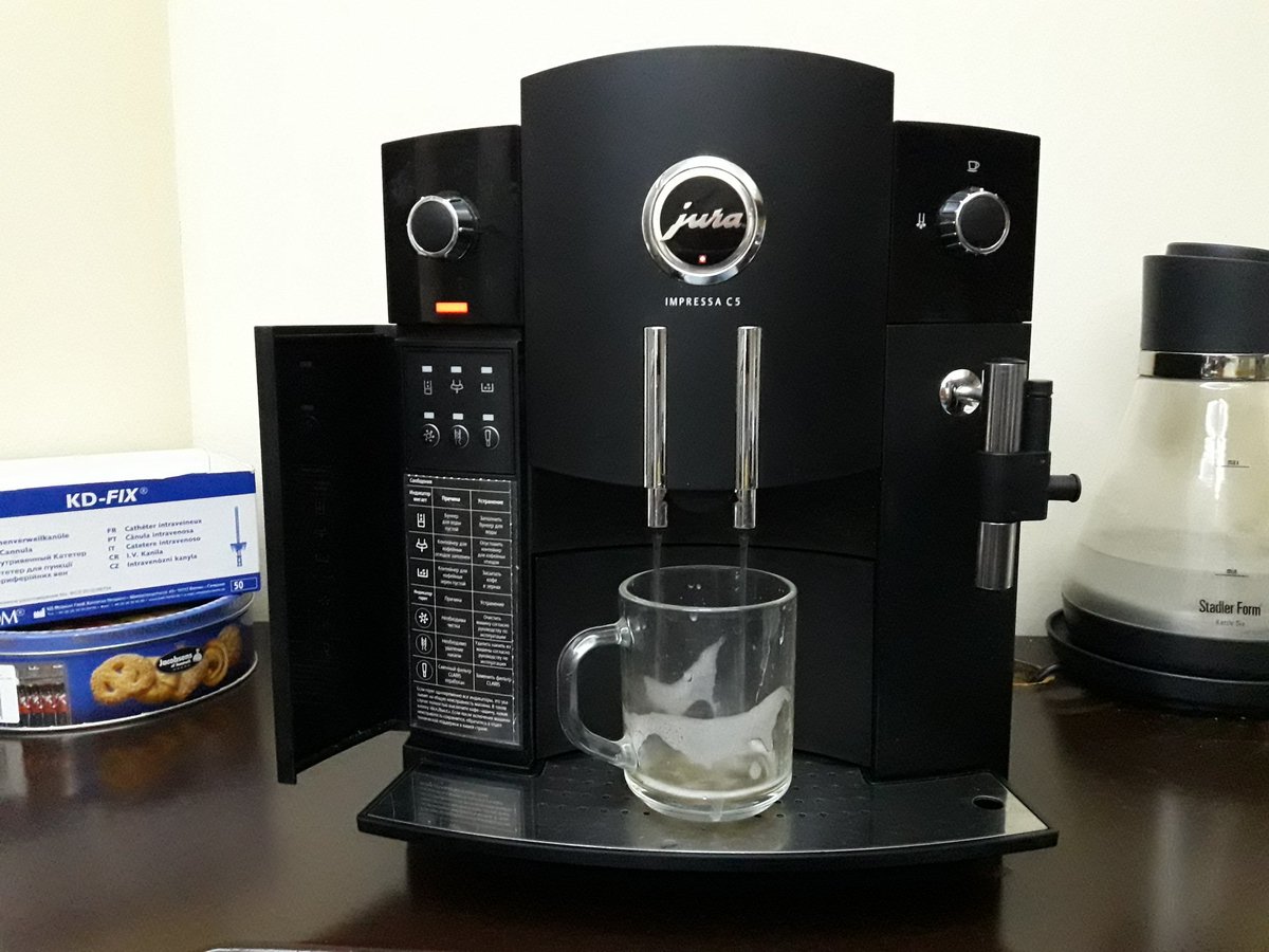 Ремонт кофемашин Jura в Запрудне